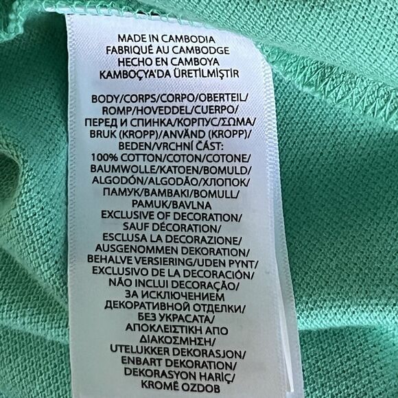 Polo Ralph Lauren Short Sleeve Polo Size 4XB Turquoise Green Preppy Golf Office - Picture 9 of 12